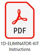 1D-ELIMINATOR-KIT Instructions